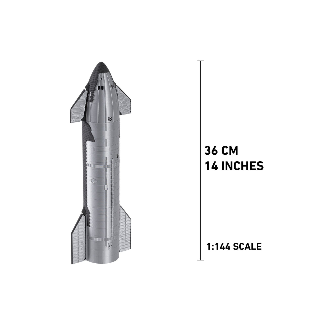 SpaceX Starship Block 1, 1:144 scale model by Space Rocket Lab