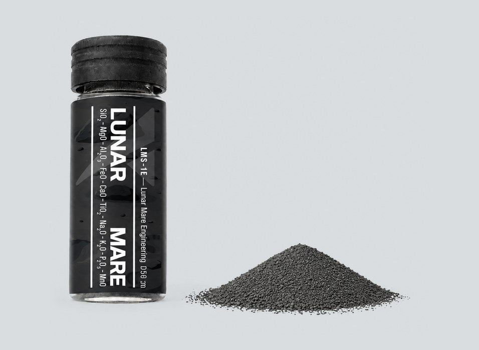 LMS-1E regolith simulant vial