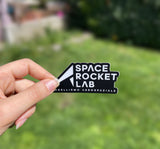 Spacerocketlab badge sticker