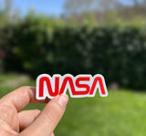 Nasa badge sticker