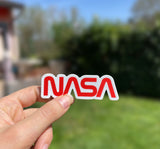 Nasa badge sticker