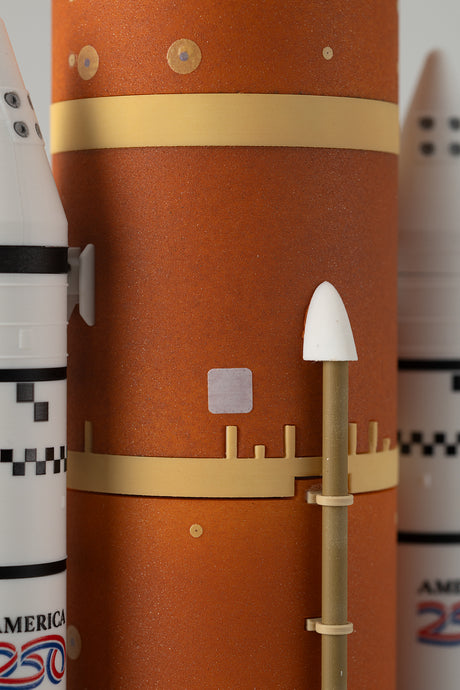Space Rocket Lab SLS 1:144 Founders Edition scale model with hand-engraved founder card