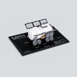 MINI MPH 1:90 scale model of the Multi Purpose Habitat on its black display base