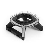 Static fire base mount for Spaceship