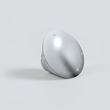 Orion crew capsule 1:144 with its heat shield covered in chrome aluminum tape